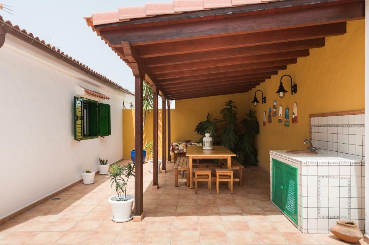 Casa Panchita -Maravillosas Vistas Al Mar Y Montana Agaete  Exterior foto